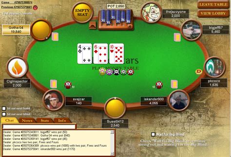 Jeux de poker en ligne livre